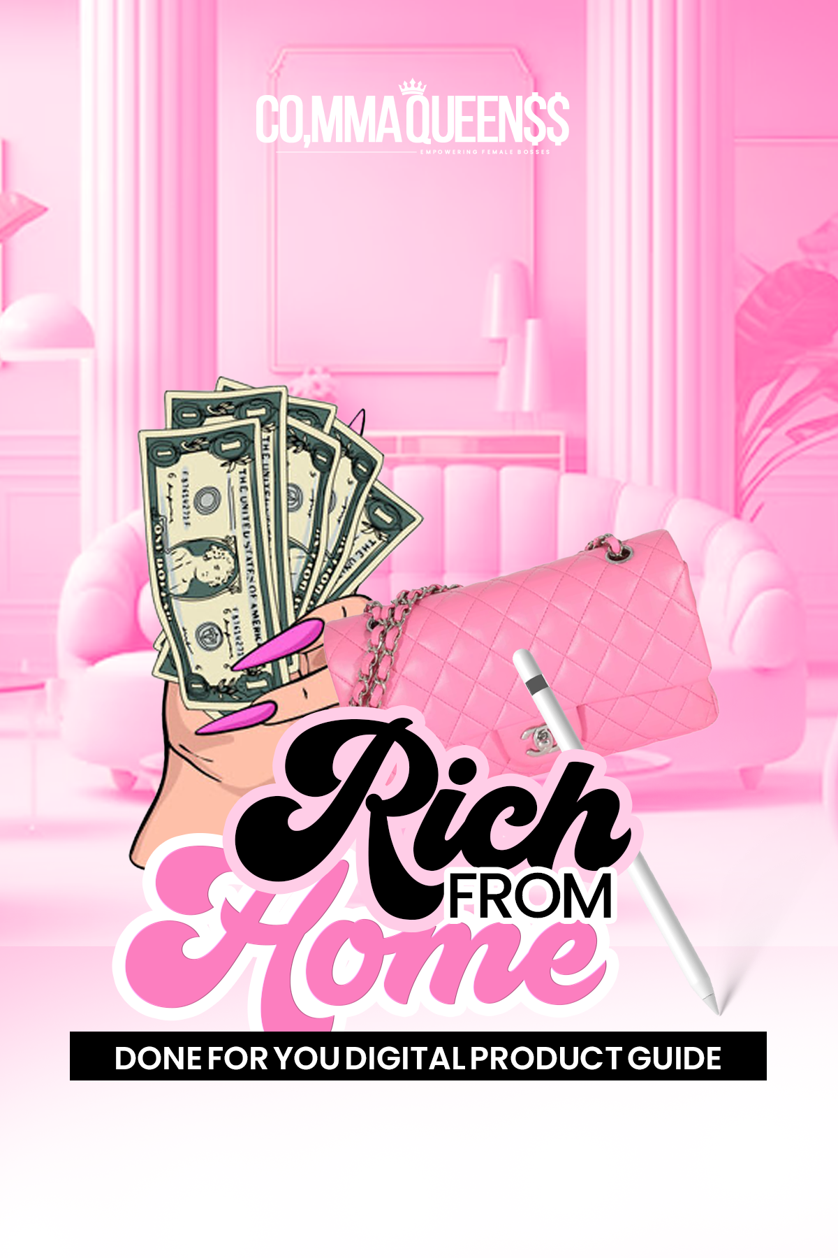 Rich from home: Done for you digital product guide