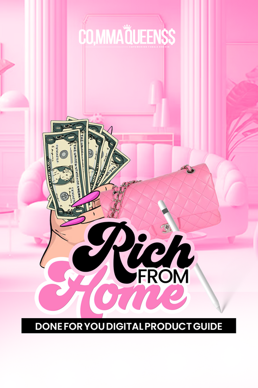 Rich from home: Done for you digital product guide